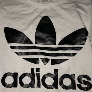 Adidas White T-Shirt